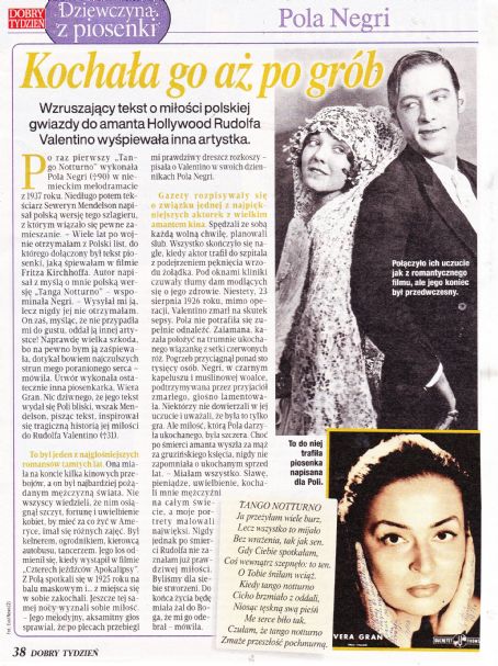Rudolph Valentino and Pola Negri